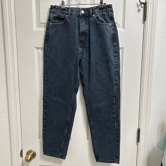 Zara Women’s Blue Straight Leg Jeans Size 6 - Picture 1 of 3